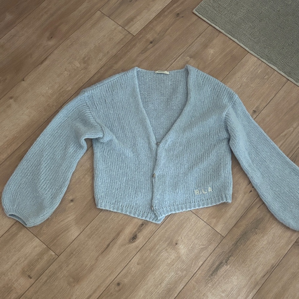Ragdoll LA Light Blue Women's Cardigan